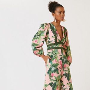 NWT never worn Farm Rio x Anthropologie jumpsuit